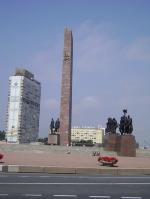 San Pietroburgo, Giugno 2016, Monumento ai Caduti assedio di Leningrado (1941-44) .