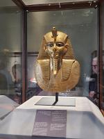 Maschera di Tutankhamon, Museo Egizio, El Cairo, Ottobre 2022