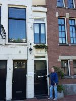 Amsterdam (NL), 7 Singel, la casa più picola del mondo, Giugno 2018