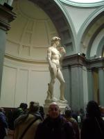 Il David di Michelangelo, Galleria dell'Accademia, Firenze 2-5 Gennaio 2017.
