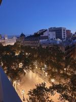 La Rambla e Placa Catalunya, Barcellona (E), Ottobre 2021