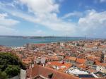 Lisbona (P), Maggio 2017. Panorama dal Castello de Sao Jorge.