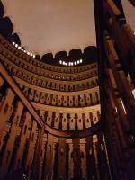 Padova, Palazzo Bo, sede dell'Università, il Teatro Anatomico, Gennaio 2020