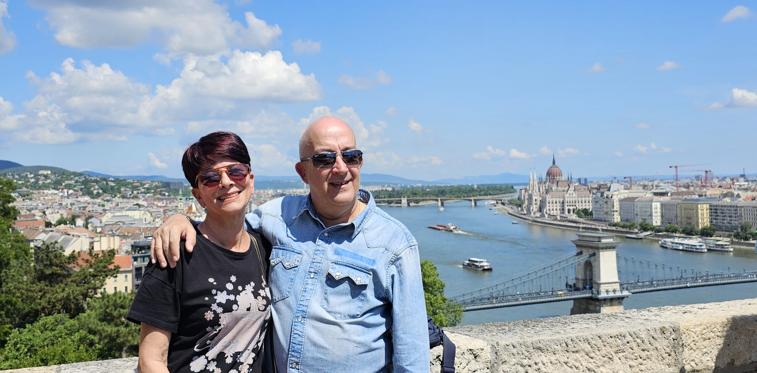 Budapest (Hun), Giugno 2025, Panorama dal Castello