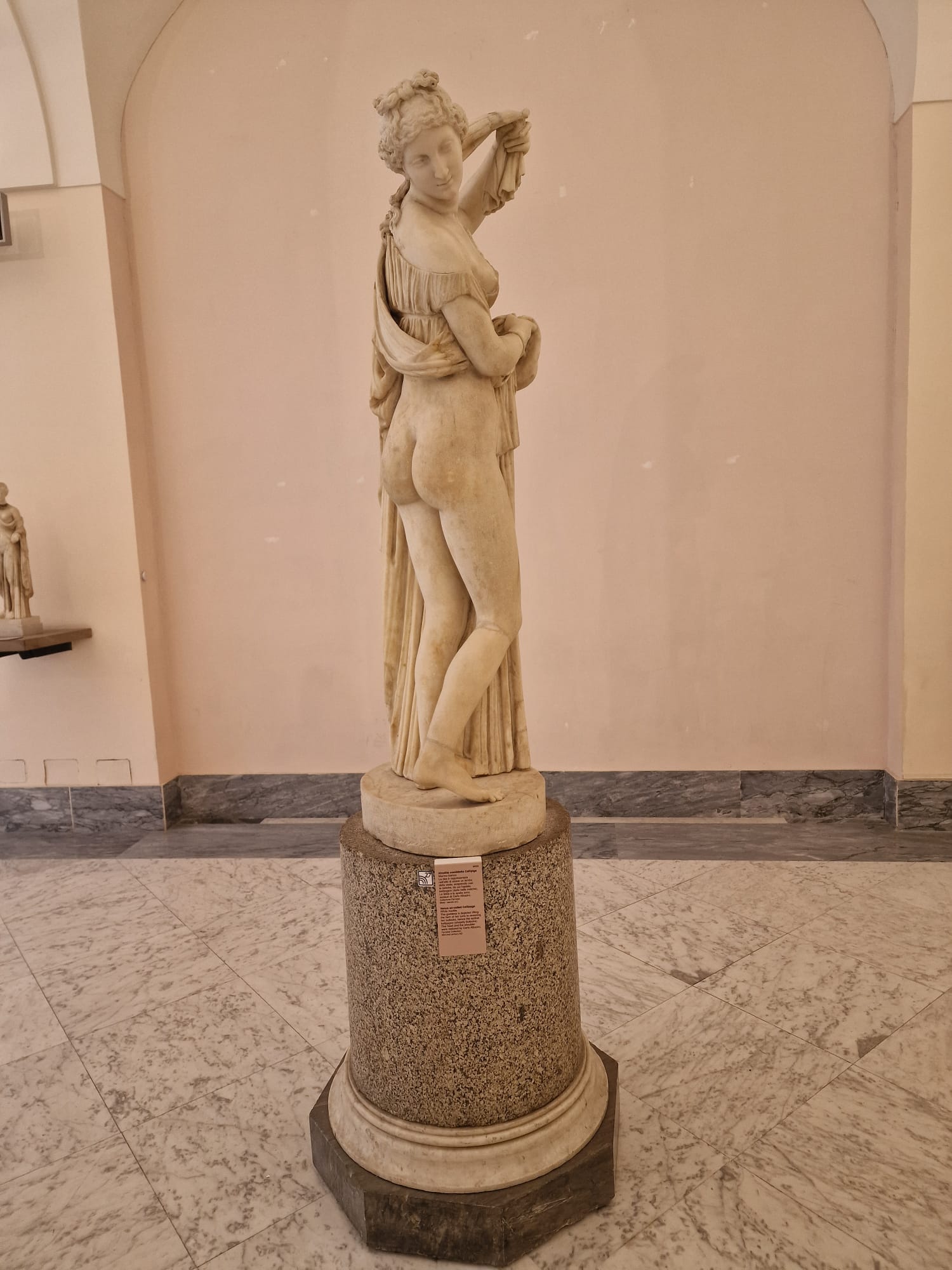 Napoli, Gennaio 2025, Museo Archeologico Nazionale, la Venere Callipigia